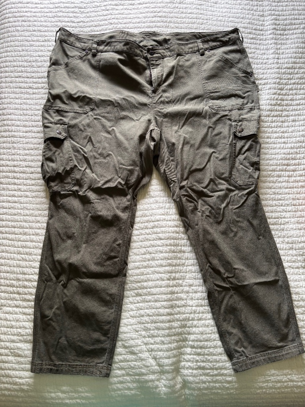 Curvesetter Waistband Firehose Cargo Pants 26Wx31